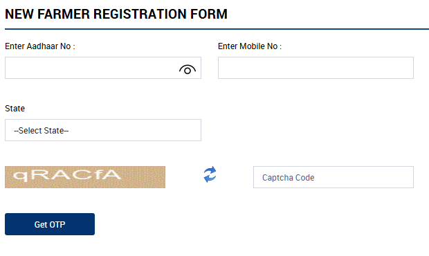 New Farmer Registration Form