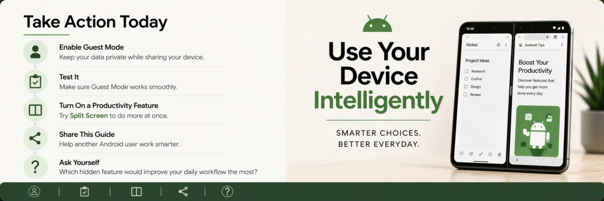 Use Your Device Intelligently