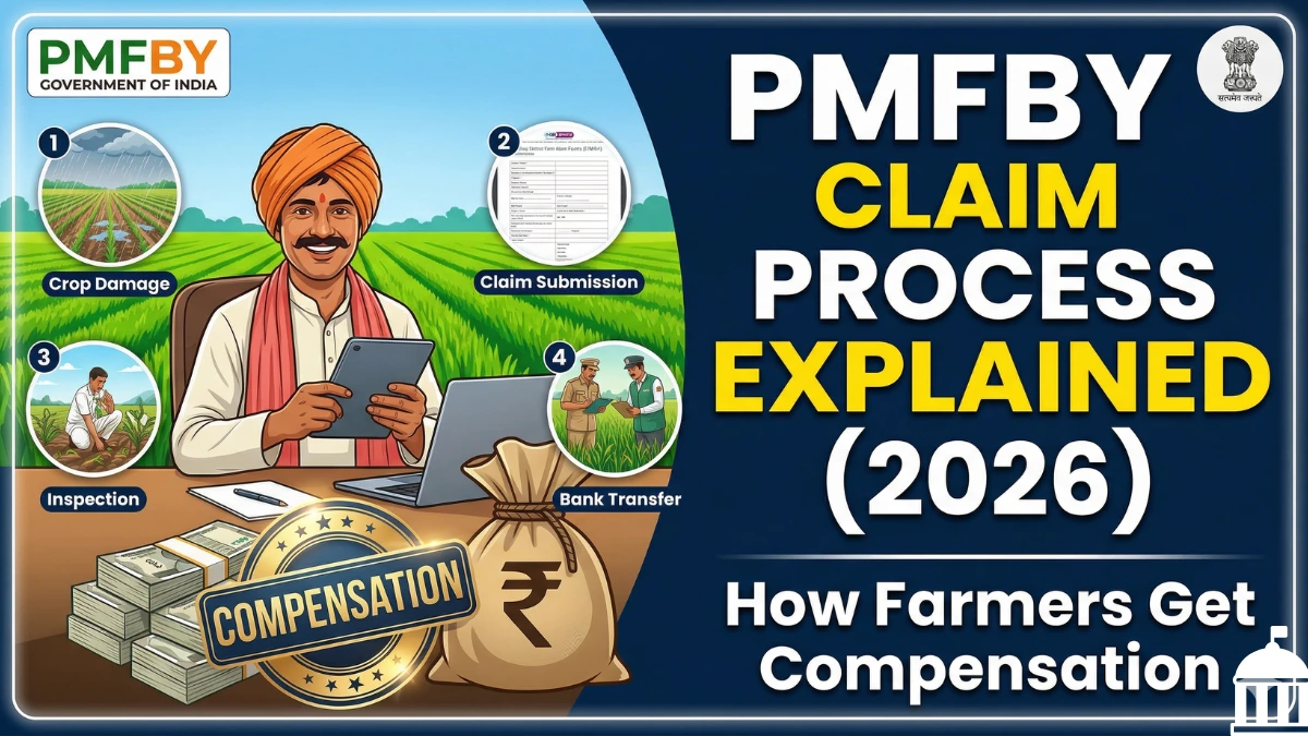 PMFBY Claim Process Explained (2026) – How Farmers Get Compensation