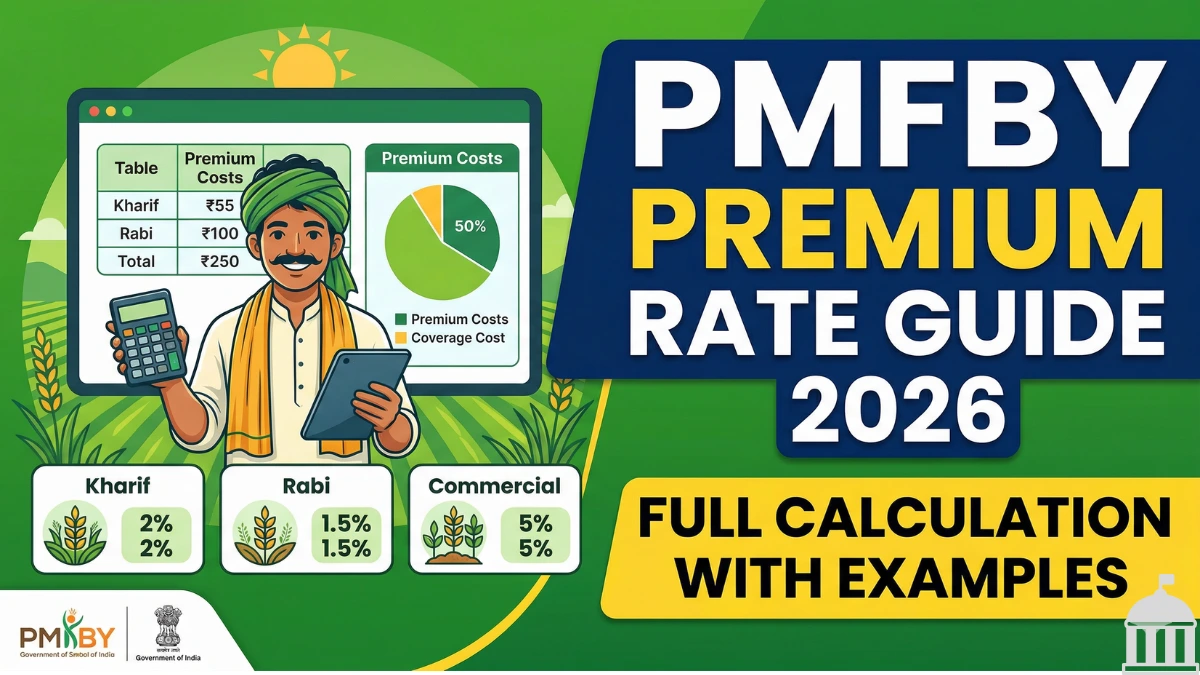 PMFBY Premium Rates 2026 – Full Calculation Guide