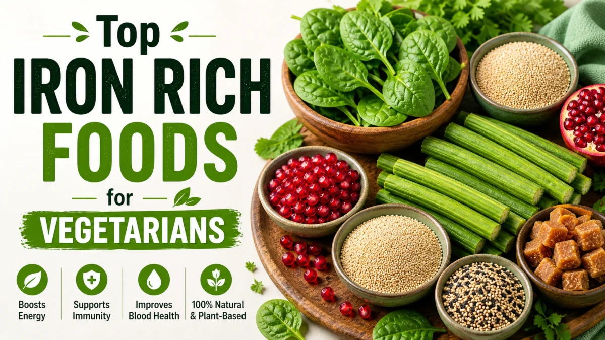 Iron Rich Foods for Vegetarians